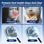 Portable Toothbrush Sanitizer Case with Light