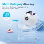 Ultrasonic Cleaner with UV Light for Dental Care