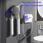 Smart Solar-Powered Toothbrush Holder and Organizer
