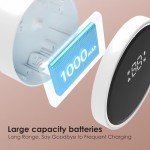 Smart Wall-Mounted Toothbrush Holder with Auto Cover