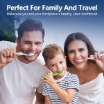 Portable Toothbrush Sanitizer Case with Light