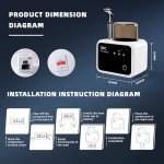 Smart LED Toothbrush Cleaner and Holder Tech