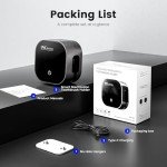 XiaoKJ Wall-Mounted Toothbrush Holder and Cleaner