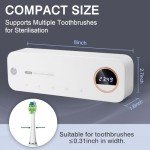 Electric Toothbrush Holder with Fan Drying Timer