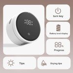 Auto-Cleaning Wall-Mounted Toothbrush Holder and Cleaner