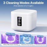 Ultrasonic Cleaner for Retainers, Aligners, and Jewelry