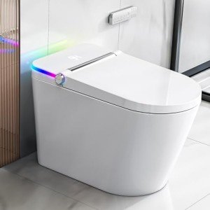 Smart Tankless Toilet with Bidet & Heated Seat
