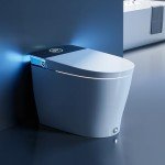 Smart Toilet with Auto Open/Close, Heated Seat
