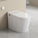 Smart Toilet with Heated Seat and Auto Flushing