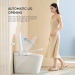 LEIVI Smart Toilet with Bidet and Remote Control