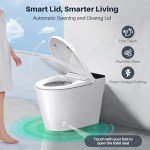 Smart Toilet with Bidet & Heated Seat Features