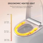 LEIVI Smart Toilet with Heated Seat & Remote