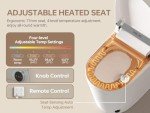 Smart Toilet with Heated Seat and Auto Flushing