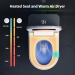 Smart Tankless Toilet with Bidet & Heated Seat