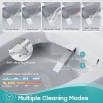 Smart Toilet with Auto Open/Close, Heated Seat