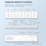 LEIVI Smart Toilet with Bidet and Remote Control