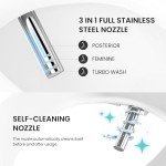 Smart Heated Bidet Toilet with Dual Flush