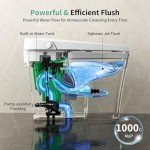 Smart Toilet with Auto Open/Close & Built-In Bidet