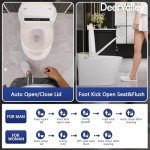 DeerValley Smart Bidet Toilet with Heated Seat