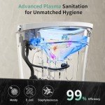 Smart Toilet with Auto Open/Close & Built-In Bidet