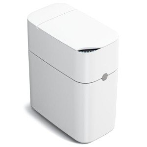 Automatic Motion Sensor Bathroom Trash Can with Fan