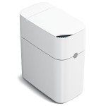 Automatic Motion Sensor Bathroom Trash Can with Fan
