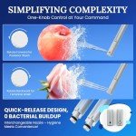 Smart Bidet Toilet with Foot Pedal Flush