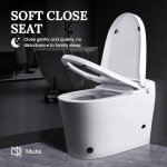 Smart Bidet Toilet with Foot Pedal Flush