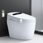Heated Bidet Smart Toilet with Automatic Cover