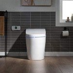 Smart Bidet Toilet with Auto Flush & Wireless Remote