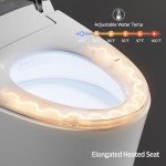 CANEST Smart Bidet Toilet with Heated Seat