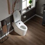 Smart Bidet Toilet with Auto Flush & Wireless Remote
