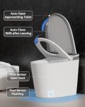 Smart Bidet Toilet with Heated Seat & Auto Features