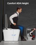 Smart Bidet Toilet with Heated Seat & Auto Features