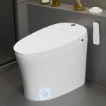 Smart Bidet Toilet with Heated Seat & LED Display