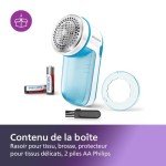 Philips Fabric Shaver for All Garments - Blue