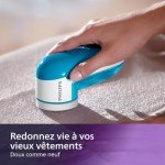 Philips Fabric Shaver for All Garments - Blue