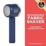 BLACK+DECKER USB-C Fabric Shaver with Stainless Steel Blades