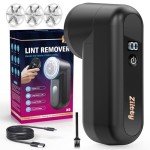 Ziitty Rechargeable Fabric Shaver with LCD Display
