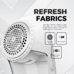 Rechargeable Fabric Shaver & Lint Remover - White