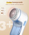 Lint Remover and Fabric Shaver with Safety Lock