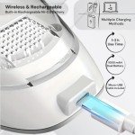 Rechargeable Fabric Shaver & Lint Remover - White