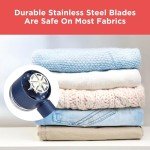 BLACK+DECKER USB-C Fabric Shaver with Stainless Steel Blades