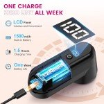 Ziitty Rechargeable Fabric Shaver with LCD Display