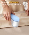 Lint Remover and Fabric Shaver with Safety Lock