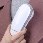 Rechargeable Fabric Shaver & Lint Remover - White