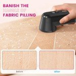 Ziitty Rechargeable Fabric Shaver with LCD Display