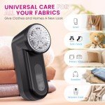 Ziitty Rechargeable Fabric Shaver with LCD Display