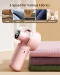 Rechargeable 2-in-1 Fabric Shaver with Brush