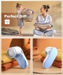 Lint Remover and Fabric Shaver with Safety Lock